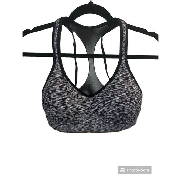 ✨Lululemon Speed Up Heather Grey Sz 4 Bra✨ - Picture 3 of 6